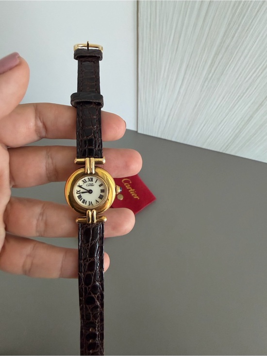 Cartier Accessories - Vintage Cartier Colisée Vermeil 925 Gold Plated | Swiss Made | Authentic